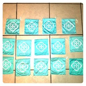 Kendra Scott Dust Bags Lot of 15